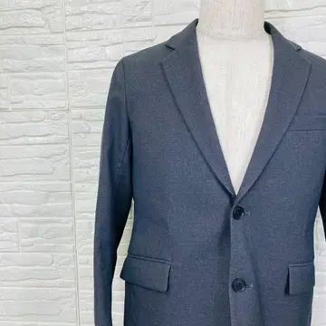 데상트 DESCENTE 테일러드 자켓 S 그레이 경량 [ 2943-6