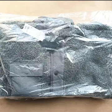 L 사이즈 보아 플리스 스냅 후드티 엔지니어드 가먼츠 GU