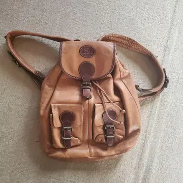 Kiefer western 가죽 백팩 백팩 키퍼 가죽