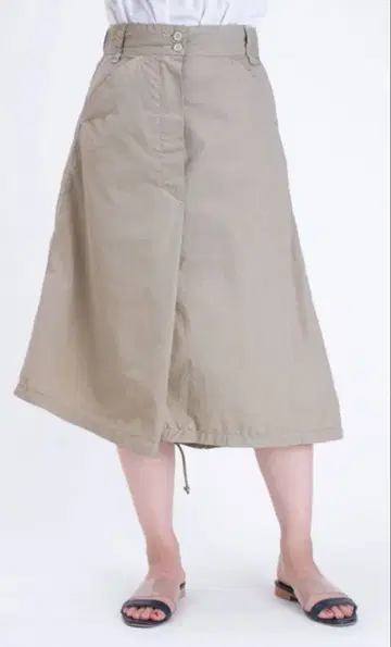 여성용 No.11 [익명 배송] 카페티 비대칭 랩스커트 L