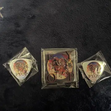 B'z FYOP 가챠 피크 배지 아크릴 스탠드 세트