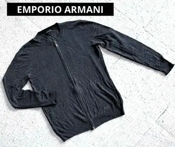 새상품급 엠포리오 아르마니 풀 집업 니트 가디건 M