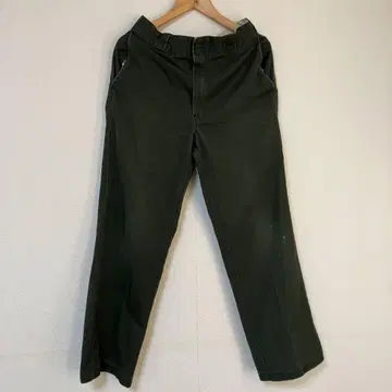 Dickies 90s 다크 그린 워크 팬츠 W31 L30