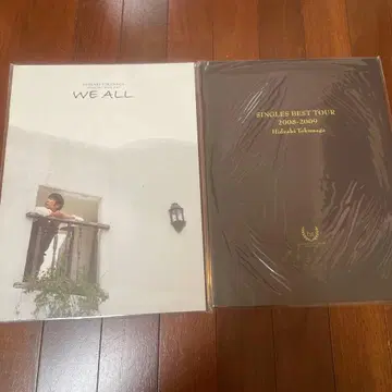 토쿠나가 히데아키 WE ALL & SINGLES BEST TOUR 팜플렛