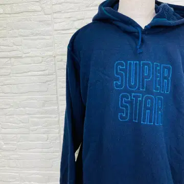미즈노 슈퍼스타 후드티 LL 보아 안감 빅 로고 [ 2944-1 ]