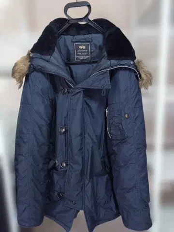 ALPHA INDUSTRIES 밀리터리 자켓 L