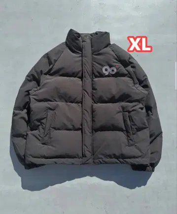 90 로고 리치 푸퍼 재킷 XL