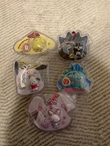 산리오 아크릴 키링 세트