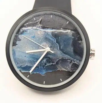 아트풍 레진 손목시계