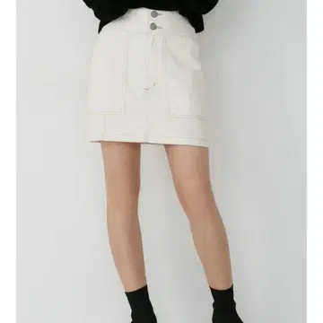 MURUA 하이웨스트 타이트 미니 스커트