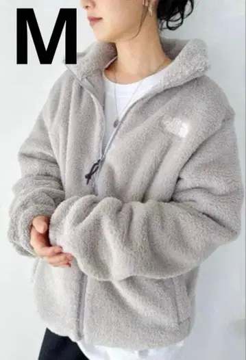 한국 한정 The North Face 플리스 자켓 그레이 M