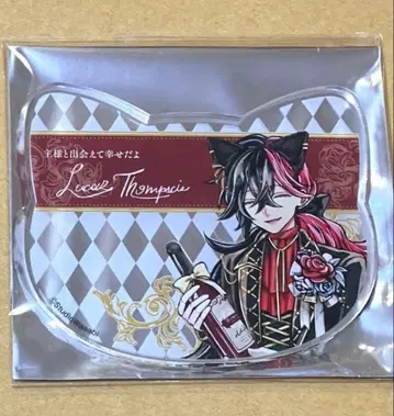 루카스 악마 집사와 검은 고양이 난자타운 아크릴 코스터 아쿠코