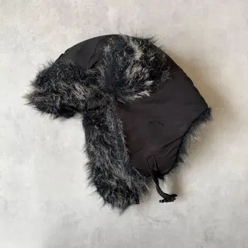 코듀로이 플라이트 캡 봄버 캡 비행 모자 따뜻한 보아 블랙