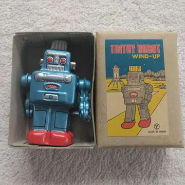 양철 완구 TINTOY ROBOT WIND-UP