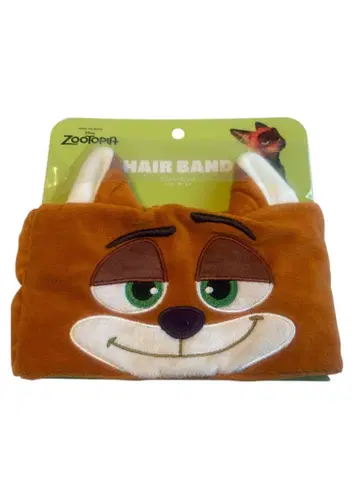 주토피아 닉 와일드 헤어밴드
