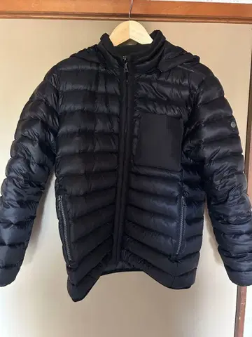 Hush Puppies 블랙 다운 자켓 S