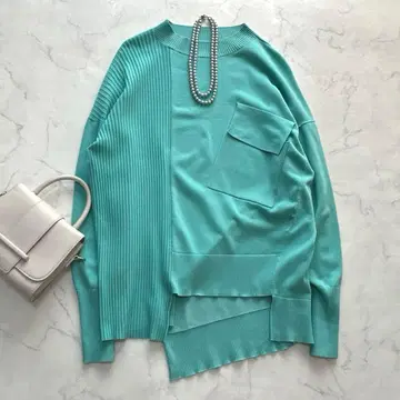 ADORE 어도어 브라이트 하이 게이지 니트 38 헴