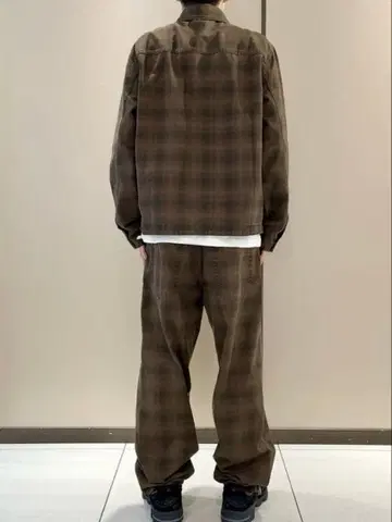 GAP 브라운 데님 셋업