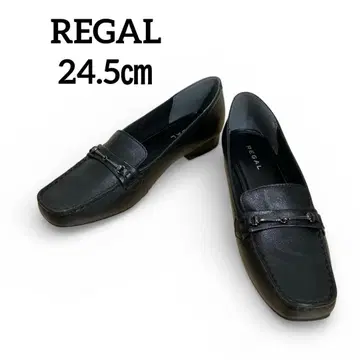 [ 새상품급 ] REGAL 리갈 펌프스 로퍼 검정 블랙