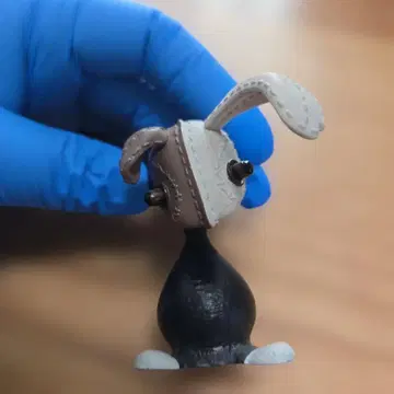 래빗 마스크 (블랙) Lotti -로티- 마스크 컬렉션