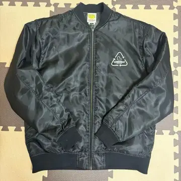 LEMONed 블랙 MA-1 자켓 L 사이즈