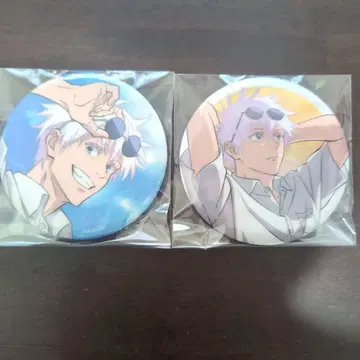 주술회전 세가 럭키 쿠지 캔뱃지 고죠 사토루