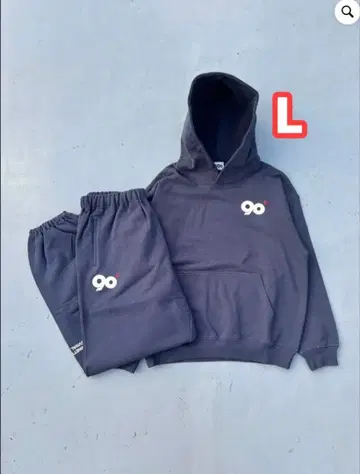 90 로고 오리지널 후디 x 스웻 팬츠