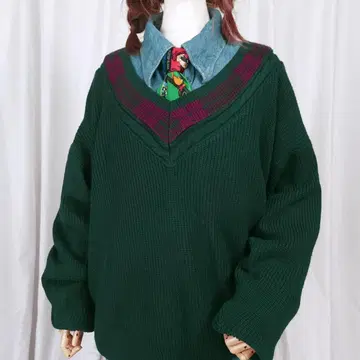 used L 사이즈/퍼시픽 코스트 하이웨이 V넥 니트