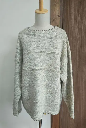 기간 한정 세일 남성용 손뜨개질풍 니트 스웨터