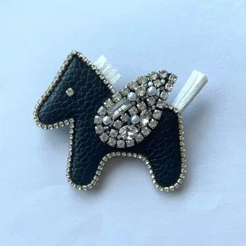 페가수스 말 비즈 자수 브로치 브로치 백참 포니 로데오