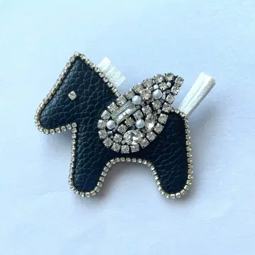 페가수스 말 비즈 자수 브로치 브로치 백참 포니 로데오