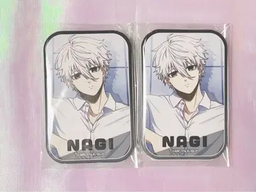 블루 록 나기 세이시로 직사각형 캔뱃지