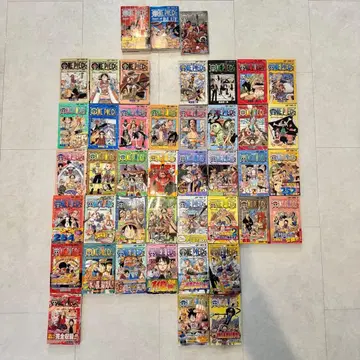 원피스 1~3, 5~38, 41, 45, 46, RED BLUE 천권