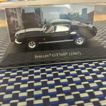 박스 포함 1967 포드 머스탱 쉘비 GT500 미니카