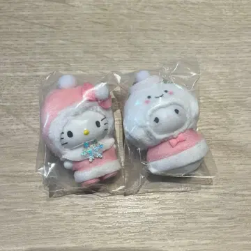 산리오 치비토토모 헬로키티 코기뮨 눈의 정령