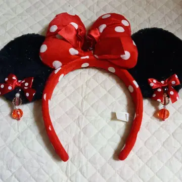 미니 마우스 머리띠 귀찌 포함 DISNEY 디즈니랜드 씨