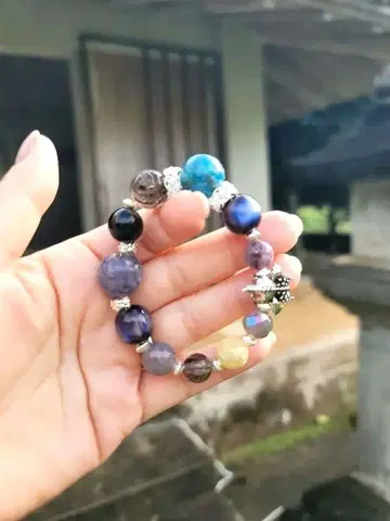 불의 신 미타케 고립 방지 수호 2구 오르골 팔찌