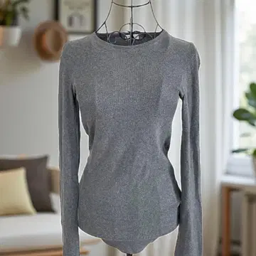 BRUNELLO CUCINELLI 브루넬로쿠치넬리 리브 티셔츠 L 니트