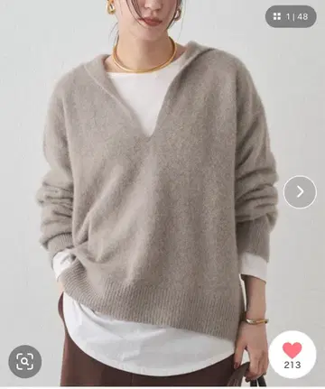 loungedress FUR 울 스키퍼 니트