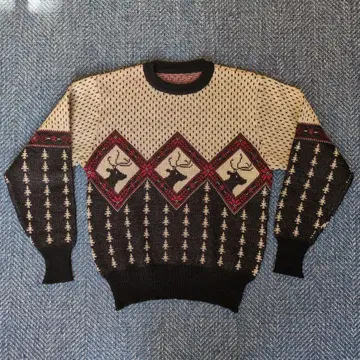 자카드 스웨터 쿠시맨 샘플품?