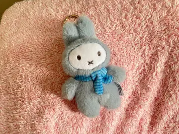 VIPO miffy 미피 봉제 인형 키링 블루