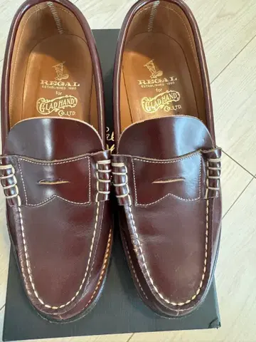 REGAL GLAD HAND 로퍼 다크 브라운