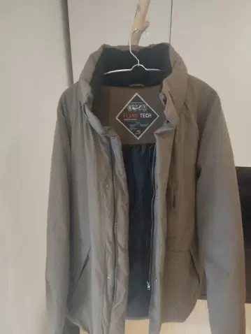 FLAME TECH 브라운 몬스터 파카 마운틴 파카