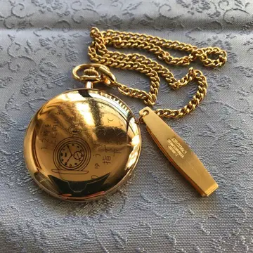 세이코 회중시계 골드 내각총리대신 인 [ 새상품급 작동 중 ]