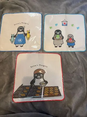 Suica 펭귄 핸드 타월