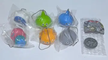 [덤 포함] 드래곤 퀘스트 슬라임 말랑 키체인 6종 세트