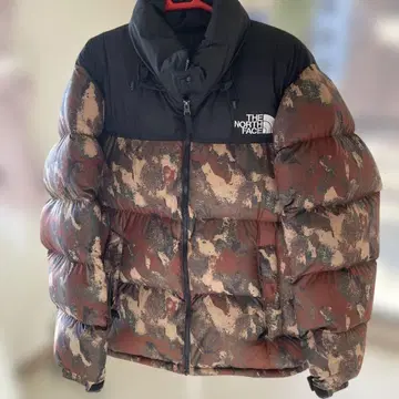 THE NORTH FACE 카모플라쥬 다운 자켓 L