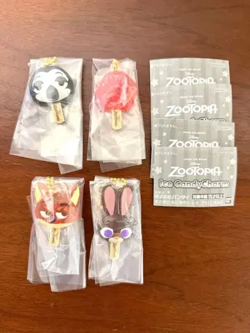 주토피아 메지루시 액세서리 아이스캔디 참 세트