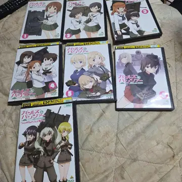 걸즈 앤 판처 DVD 1-6 안치오