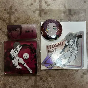 블루 록 블루 록전 원작 이토시 사에 스티커 캔뱃지 만화 장면 플레이트